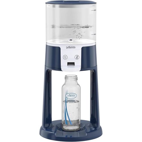 Dr. Brown's Insta-Prep Warm Water Dispenser to Instantly Prepare Baby’s Formula Bottle,Large Capacity Glass Tank with 3 Temperature Settings,Blue