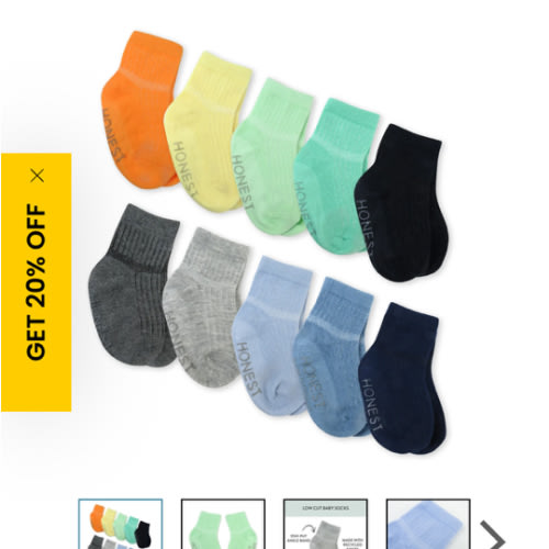 Multipack Cozy Socks Sustainably Made for Baby & Toddler | Honest Baby Clothing
