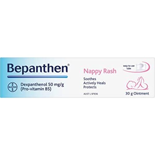 Bepanthen Nappy Rash Diaper Barrier Protection Ointment 30g