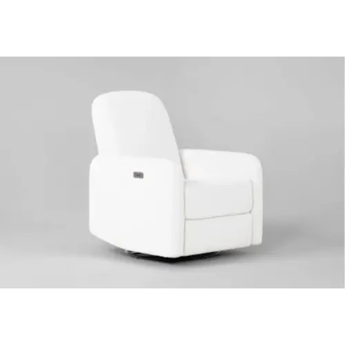 Fenna Nursery Power Swivel Glider Recliner With USB