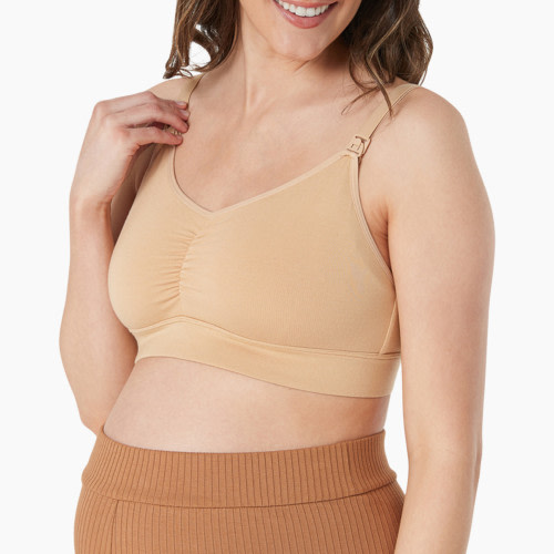 Storq Comfort Zone Nursing Bra - Latte, S