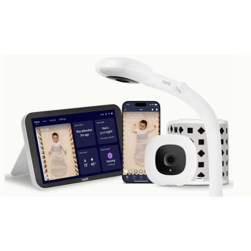Wall Mount and Camera + 8in DisplaySmart Baby Monitor System