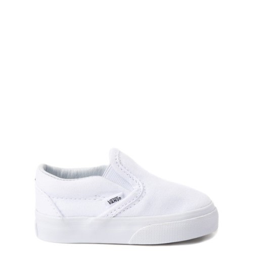 Vans Slip-On Skate Shoe - Baby / Toddler - White