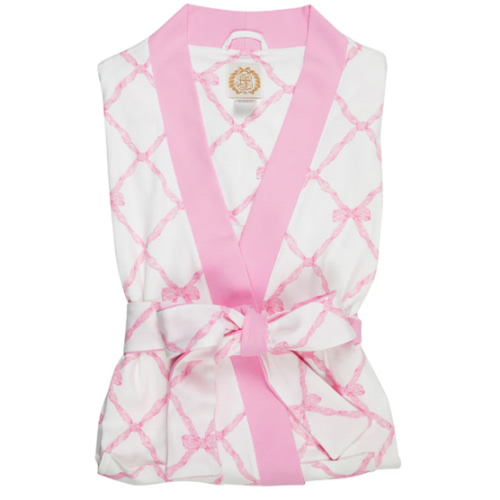 Ready or Not Robe (Women's) - Belle Meade Bow with Pier Party Pink