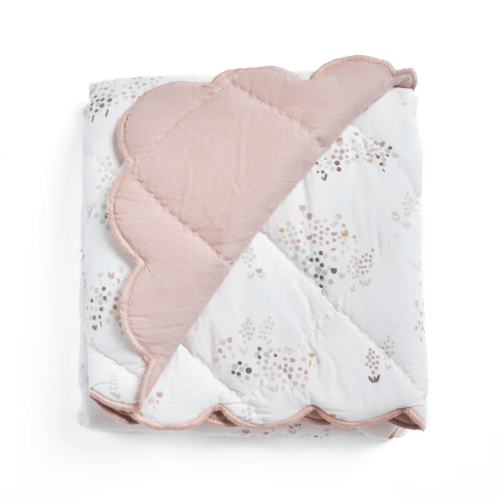 Quilted Blanket, Flower Patch