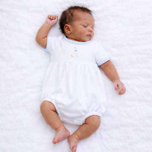 Silly Goose Boy Bubble - Light Blue