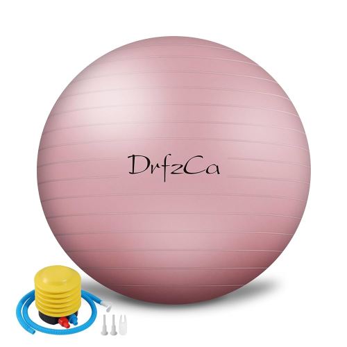 Exercise Ball, Pilates Ball for Pregnancy, Swiss Balance Ball with Pump,Multiple Sizes Stability Ball Chair for Office, Home Gym, Fitness, Workout and Physical Therapy