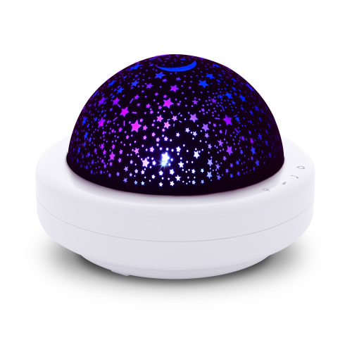 Starlight 360 Degrees Rotating Projector with Soothing Sounds