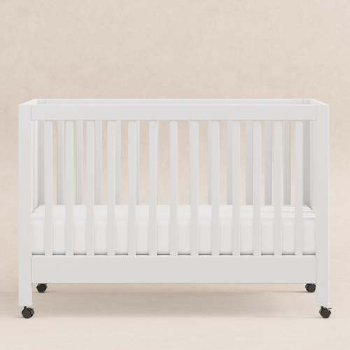 Maki Portable Folding Crib with Toddler Bed Conversion Kit