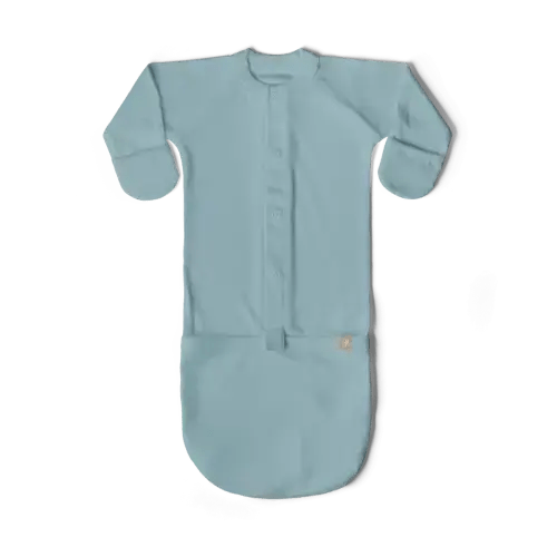Goumikids Organic Baby Sleeper Gown - Poolside – goumikids