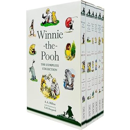 Winnie-the-Pooh The Complete Fiction Collection 6 Books Box Set