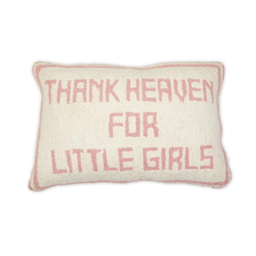 Thank Heaven for Little Girls Throw Pillow