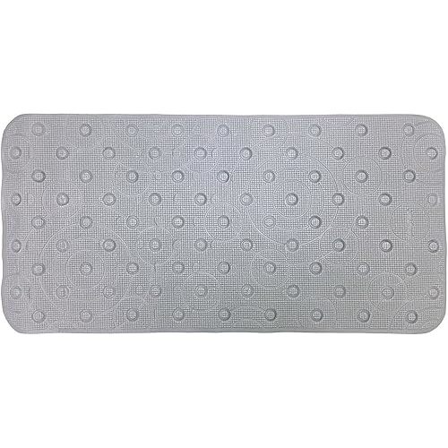 Playtex Cushy Comfy Skid & Slip-Resistant Safety Bathmat, Grey