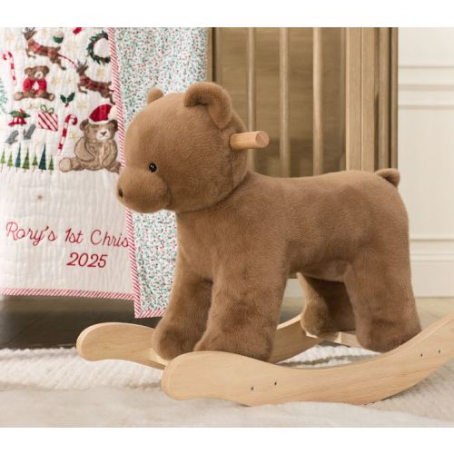 Teddy Bear Plush Rocker