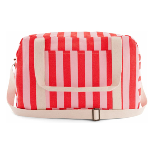 Rose in April - Raphaël striped diaper bag - Red | Smallable