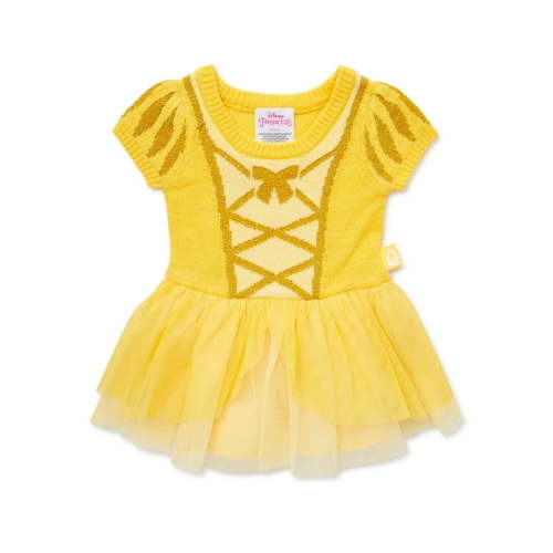 Disney Baby Girl Beauty and the Beast Belle Cosplay Dress, Sizes 0/3 Months-6/9 Months