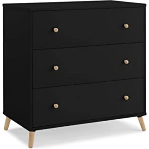 Amazon.com: Delta Children Essex 3 Drawer Dresser, Ebony/Natural : Tools & Home Improvement