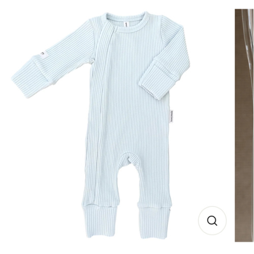 Baby Onesie - Powder Blue - Newborn