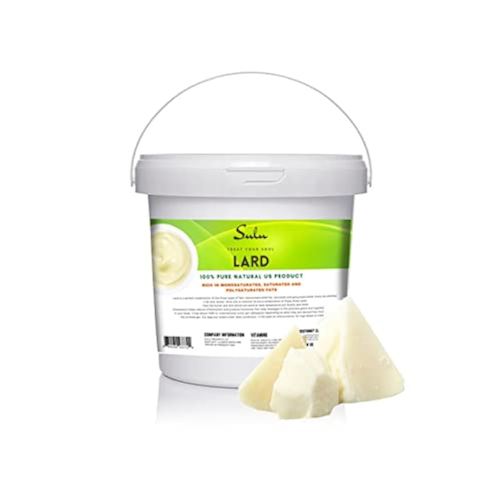 100% Pure Grass Fed Lard-Food Grade- 7 lbs