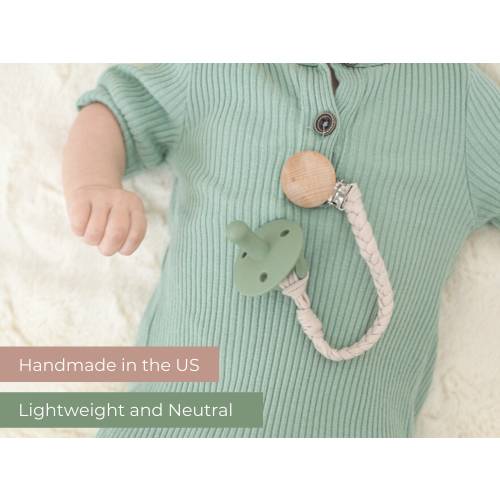 Braided Pacifier Clip ALL 3