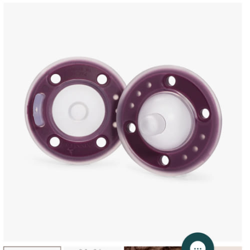 Ninni Pacifier Plum 2 Pack