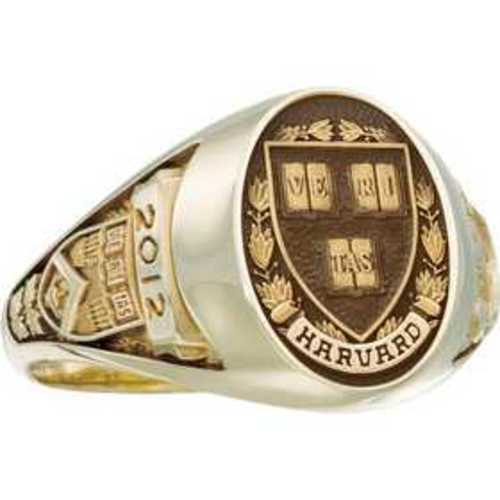 Harvard University Women's Signet Ring - OFFICIAL COLLEGE CLASS RINGS - RINGS - JEWELRY