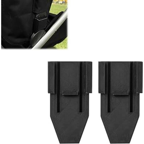 2 Pack Bottom Basket Adapter Compatible with Cybex Gazelle S | Stroller Basket Mount Converter | Attaches to Lower Connectors | Secure and Durable