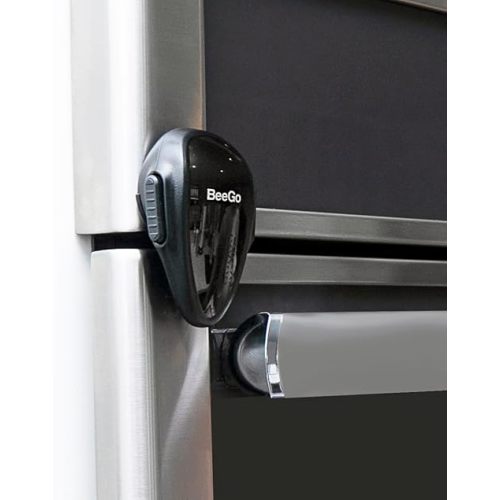 BeeGo Baby Proofing and Childproof Oven Lock – 1 Pack, No-Drill, Heat-Resistant, Self-Adhesive Safety Lock for Oven Doors and Stoves – Easy to Install, Durable, Black