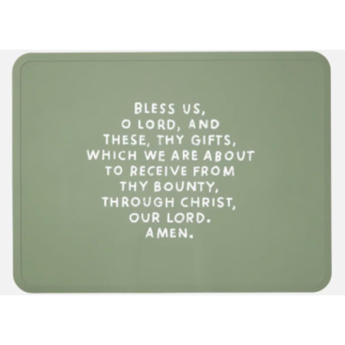 Meal Blessing Baby Silicone Placemat – Be A Heart