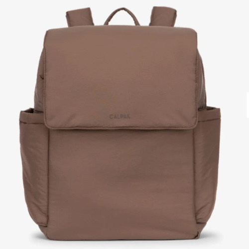 Diaper Backpack with Laptop Sleeve - HAZELNUT
