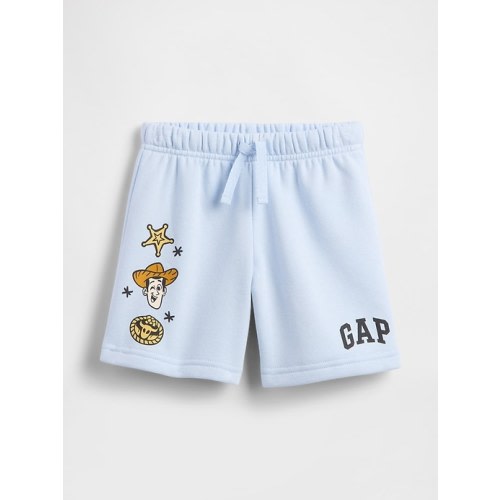 babyGap × Disney Mickey Mouse Relaxed Logo Pull-On Shorts