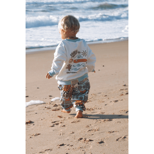 Ocean Lover, surfs up retro baggy tracksuit