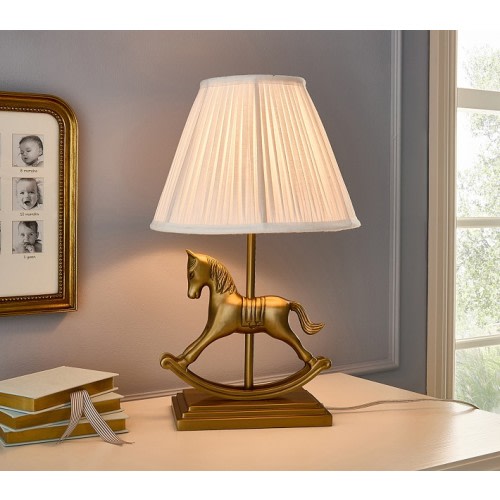Chris Loves Julia Rocking Horse Table Lamp (18")