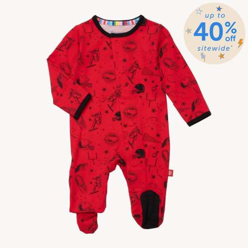 red game day modal magnetic parent favorite footie – Magnetic Me