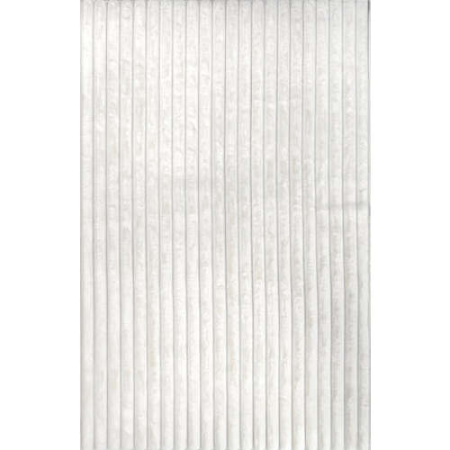 Kris Striped Plush Cloud Washable Rug | Off White