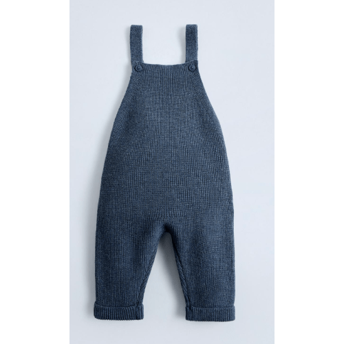 KNIT OVERALLS - Blue | ZARA United States