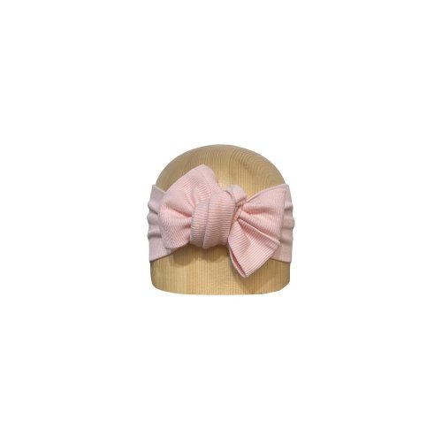 Monroe Rib Headwrap Pale Pink — Rocca Madden