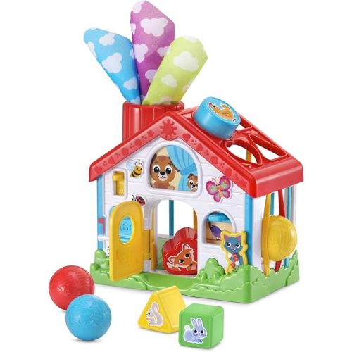 LeapFrog 4-in-1 Discovery House, Hands-On Infant Busy Toy