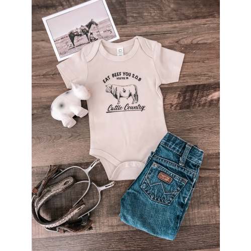 Eat Beef SOB (Baby, Toddler, & Youth) - Natural