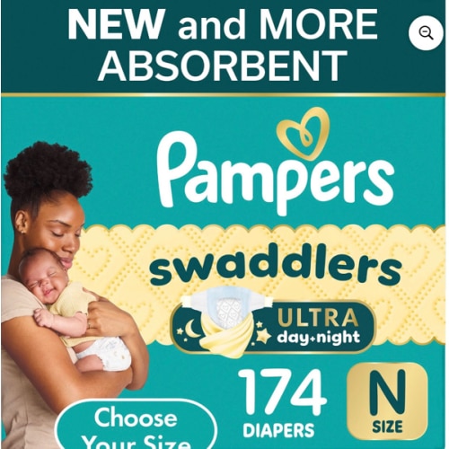 Pampers Swaddlers Ultra Diapers, Sizes Newborn-8 - Samsclub.com