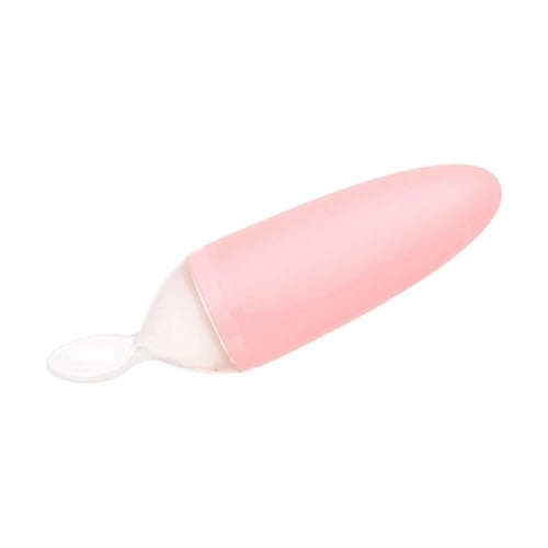 Boon SQUIRT Silicone Food Dispensing Spoon in Pink