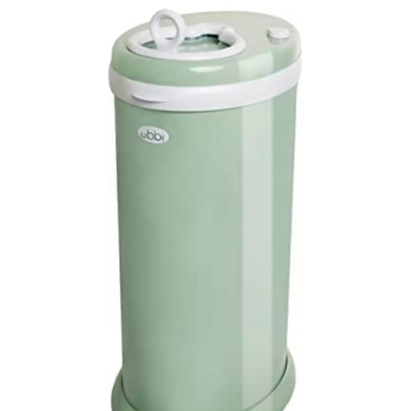 Ubbi Steel Odor Locking, No Special Bag Required Money Saving, Awards-Winning, Diaper Pail, Gray