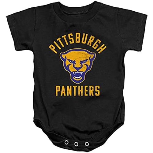 University of Pittsburgh Official Pitt Panthers Logo Unisex Infant Snap Suit for Baby