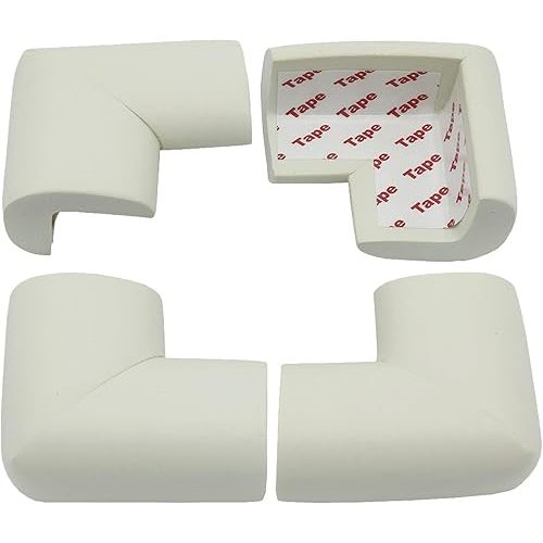 4 Pack Soft Foam Baby Proofing Corner Guards