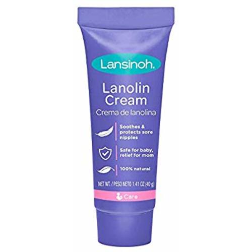 Lansinoh Lanolin Nipple Cream for Breastfeeding, 1.41 Ounce Full Size Tube, Soothing Lanolin Balm, Safe for Nursing Moms, Nursing Essentials