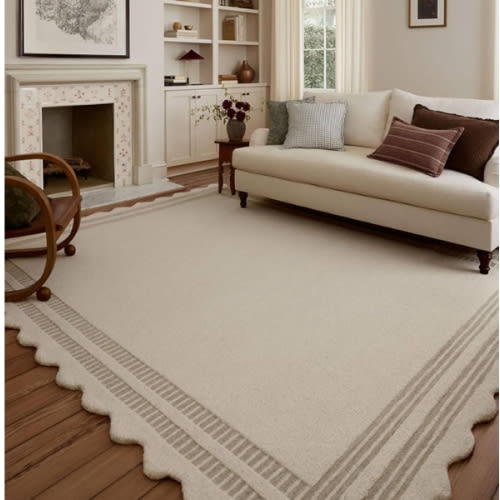 Chris Loves Julia x Loloi-Scottie-SCO-01-Ivory, Grey