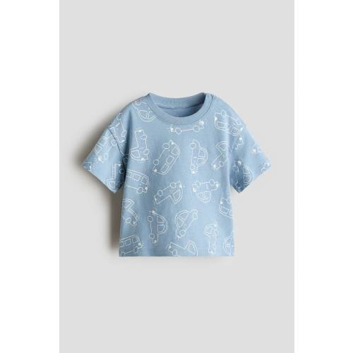 4-6 M - PRINTED COTTON T-SHIRT