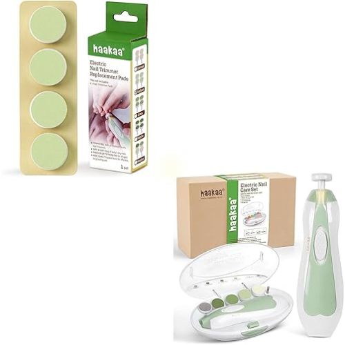 haakaa Baby Nail File Electric and Replacement Pads