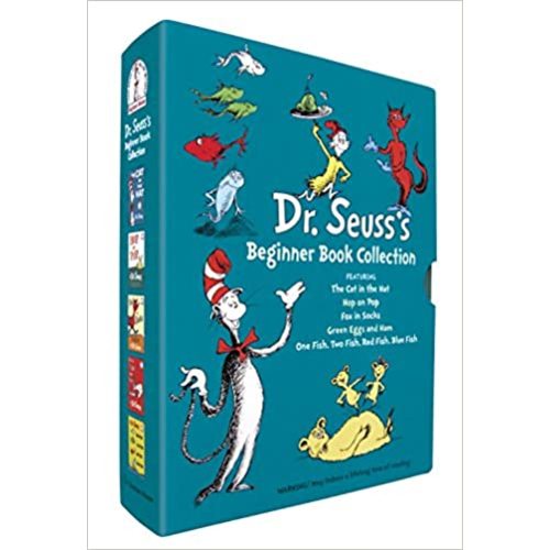 Dr. Seuss's Beginner Book Collection (Cat in the Hat, One Fish Two Fish, Green Eggs and Ham, Hop on Pop, Fox in Socks)