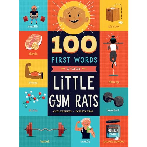 100 First Words for Little Gym Rats Board book – Illustrated, January 19, 2021
